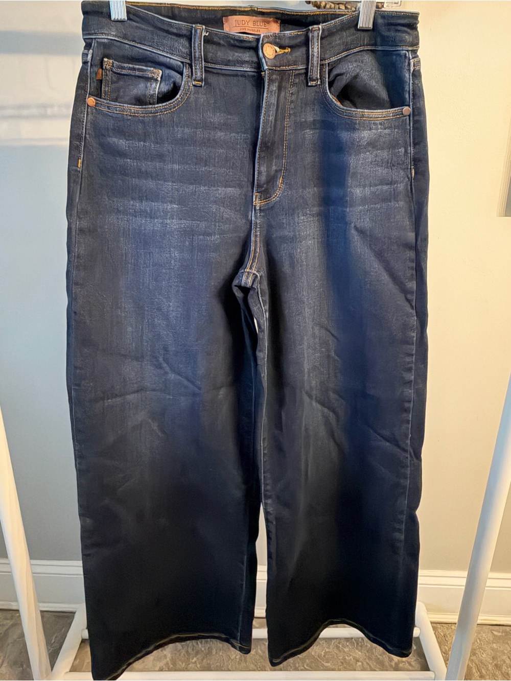 Judy Blue Dark Wash ankle wide  Jeans for women size 7/28
